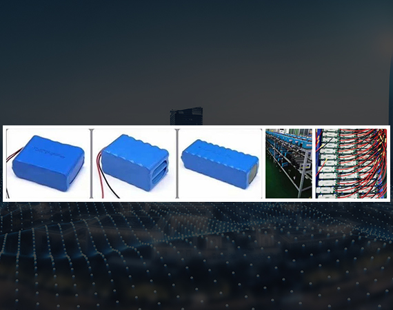 column battery pack 3.7V-210V